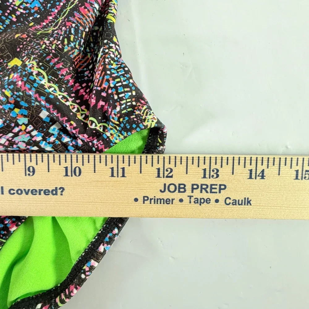 Dolfin Uglies Revibe Star Light Low X-Back One Piece Swimsuit Multi Girls 30 NWT